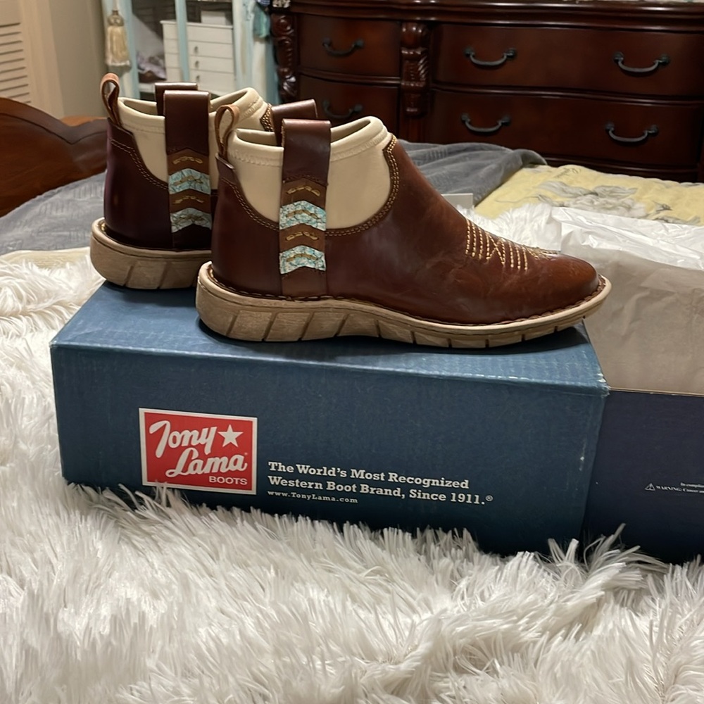 Brand New Tony Lama Boots size 6 - Picture 2 of 5